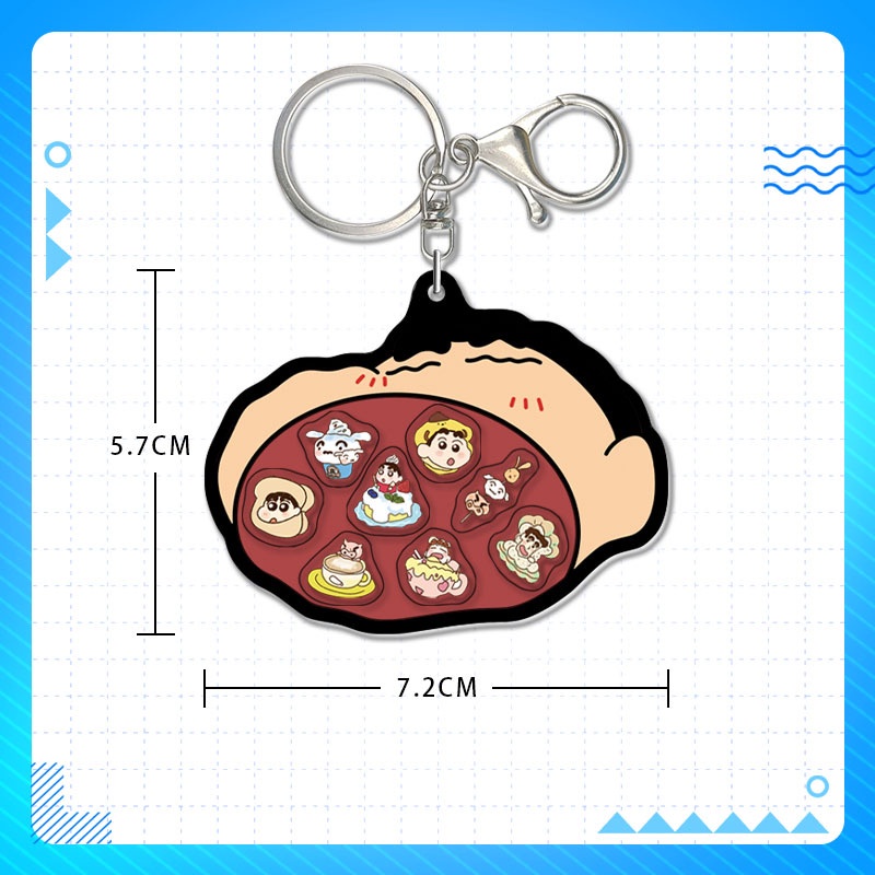 Sy2 Móc Khóa Hình Cậu Bé Bút Chì shin-chan Bằng acrylic ys2