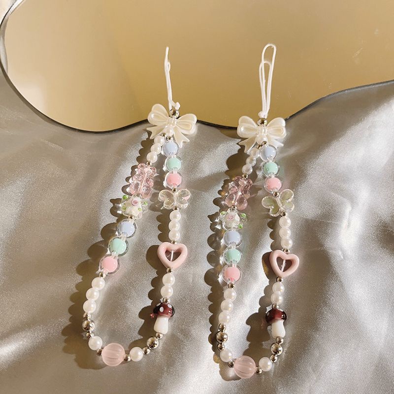 Dây Đeo Cổ Tay Gắn Hình Gấu / Bướm Cho Nữ