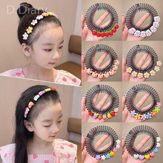 Hoạt Hình Băng đô cài tóc rửa mặt Răng Tròn Co Giãn Đáng Yêu Cho Bé