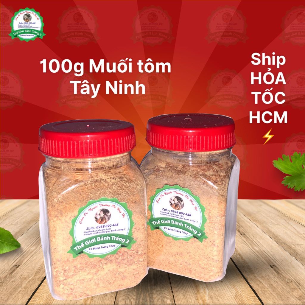 Hủ 100gr dùng thử! Muối nhuyễn Tây Ninh hàng loại 1 siêu cayy Bách Hoá ĐÔ