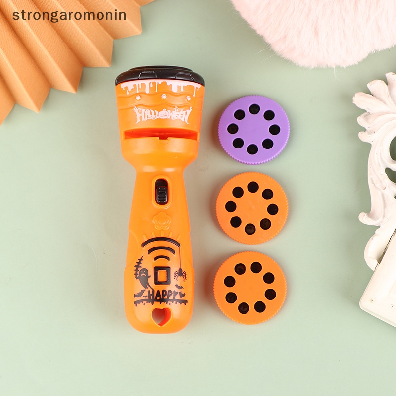 Đèn Pin Chiếu Hình Đồ Chơi halloween Cho Trẻ Mẫu Giáo