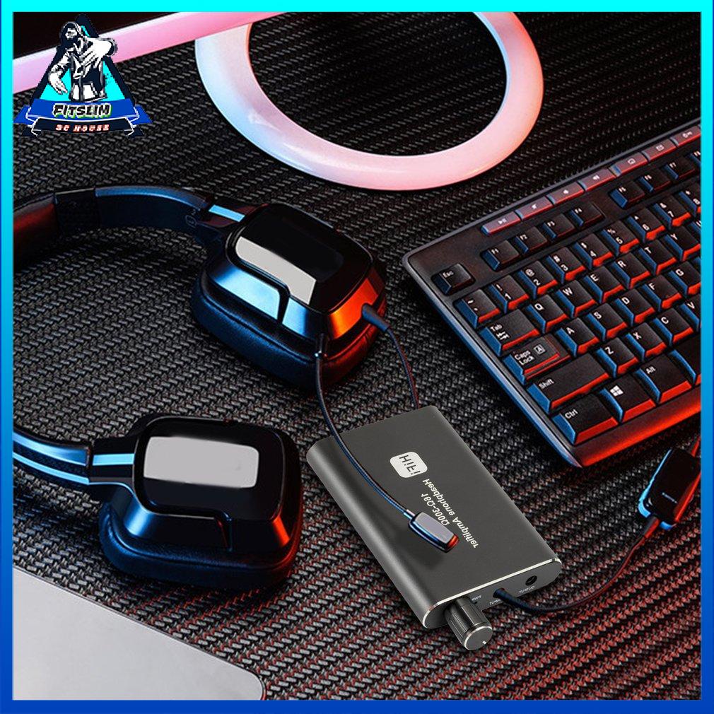 Hi-Fi Headphone Amplifier Portable 3.5Mm