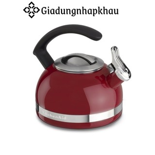 Ấm đun nước thổi sáo kitchenaid, dung tích 1.9l, thép không gỉ, nhập đức, giadungnhapkhau19