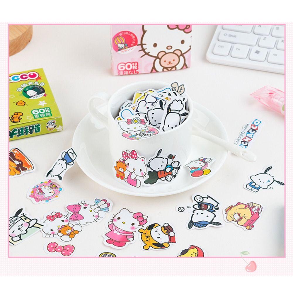 Mmluck Nhãn Dán Hoạt Hình Trang Trí Quà Tặng Chống Nước Tự Dính diy