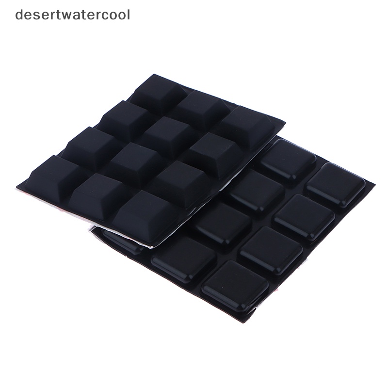 Dc Set 12 Miếng Dán Cao Su Chống Va Đập Cho Loa Điện / laptop