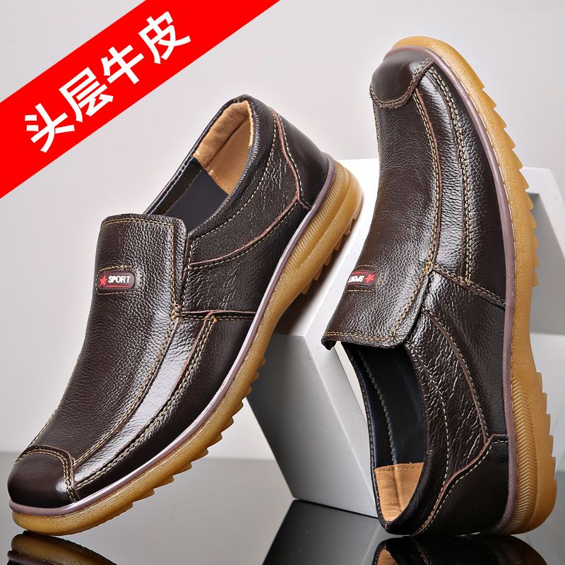 Giày Da Bò Thật Phong Cách Doanh Nhân Thời Trang Mùa Thu 2022 Cho Nam
