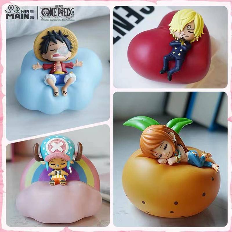 One Bộ Sưu Tập 9 Mô Hình Búp Bê Trong one piece Ngọt Ngào