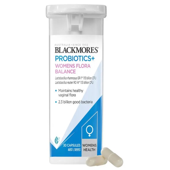 Viên men vi sinh phụ khoa blackmores probiotics womens flora balance nữ giới hộp 30 viên Healthy Care Quatangme1