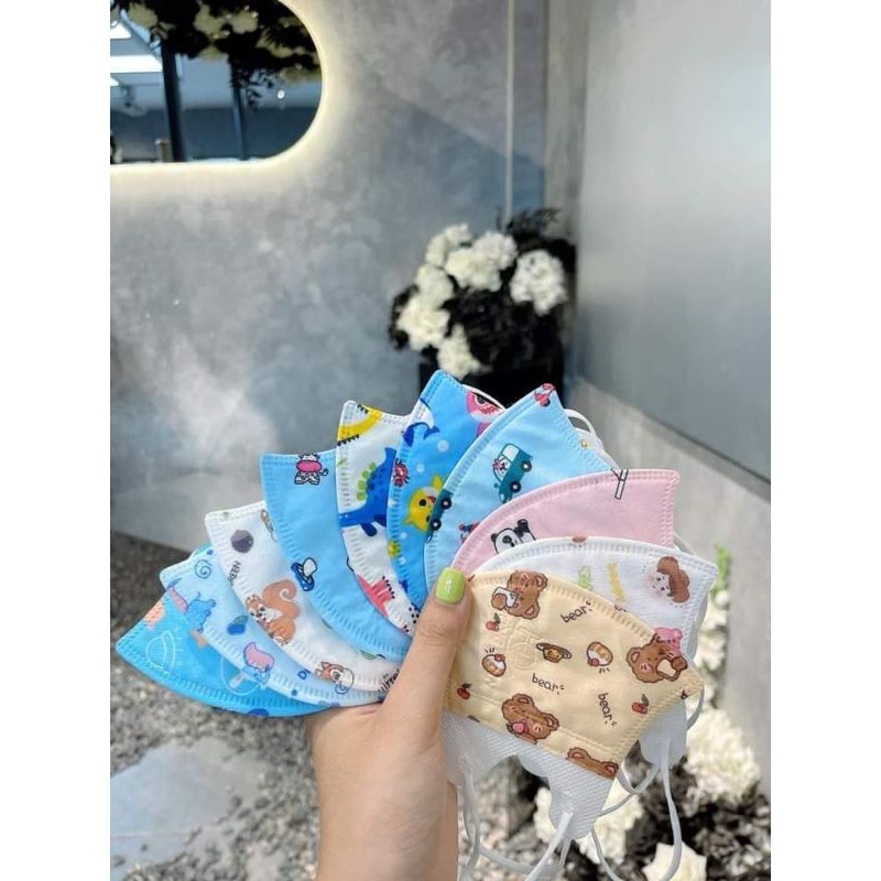 Khẩu trang em bé/ khẩu trang 5d trẻ em