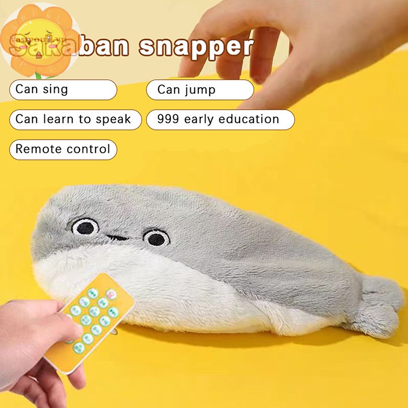 Vastji Đồ Chơi Búp Bê Rùa Bông sakaban Điều Khiển Từ Xa Có Đuôi Có Thể Di Chuyển Bằng Điện Cho Bé Học Hát Và Nói vn