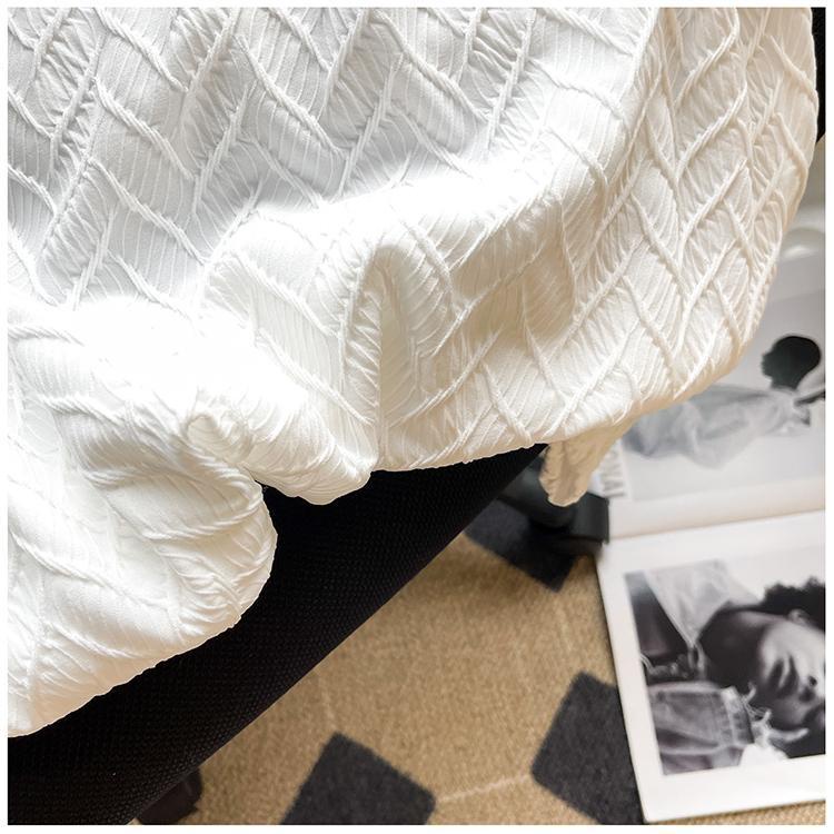 Áo Thun Tay Lỡ Dáng Rộng Vải Lụa Lạnh Thoải Mái Cho Nữ