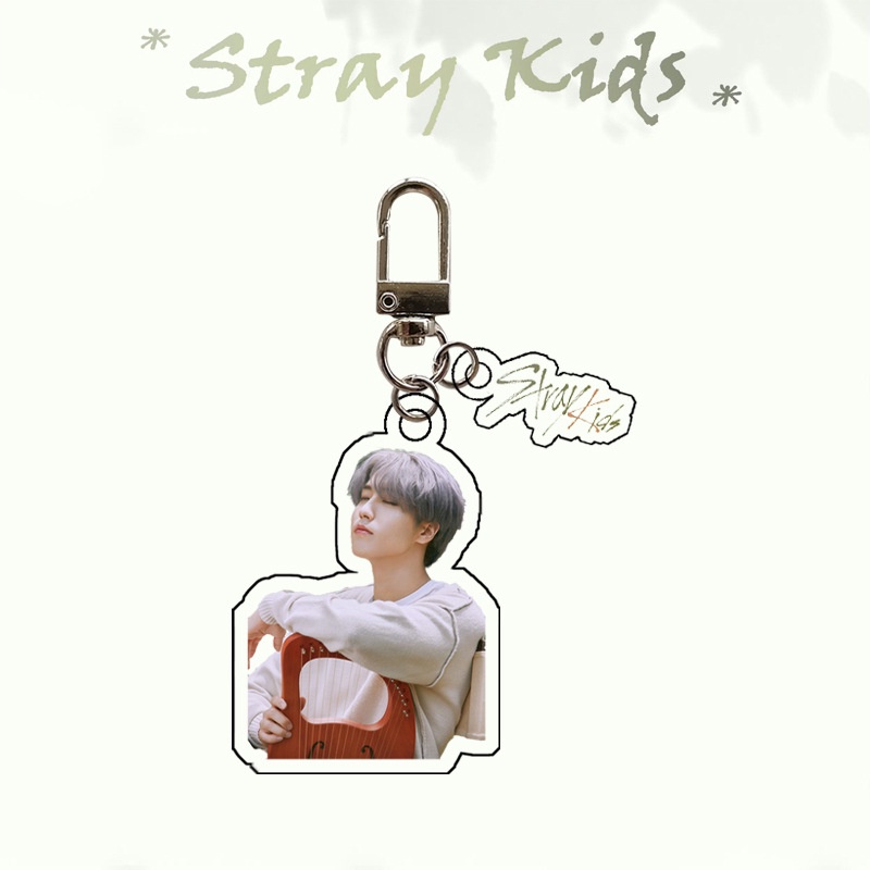 Móc Khóa acrylic Hình stray kids Mới