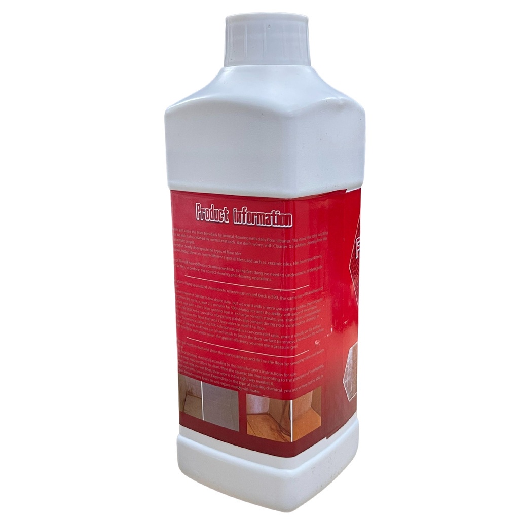 Nước Tẩy Trắng Ron, Sàn Gạch Men Cực Trắng F - Cleaner X5 siêu sạch