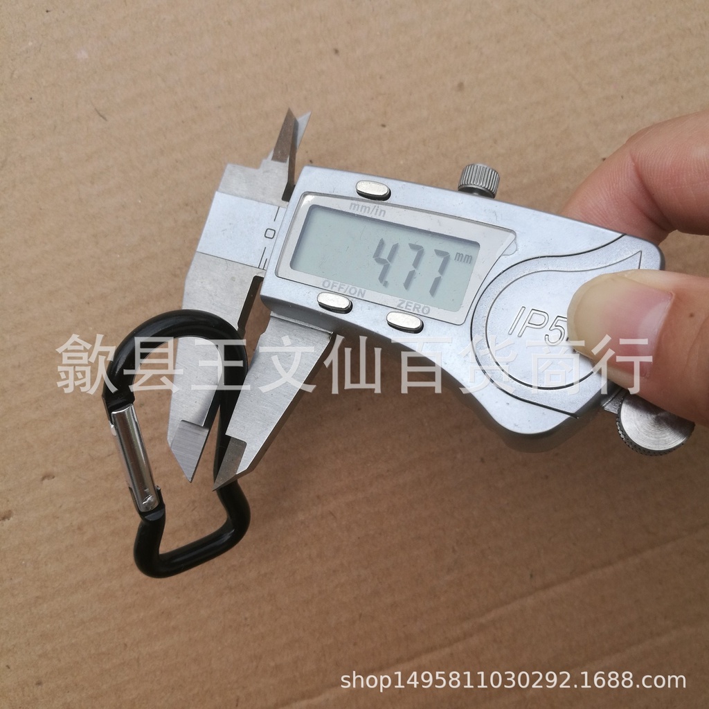 Khóa Leo Núi Hợp Kim Nhôm Hình Cá Siêu Cứng - Hình Đuôi Cá -Leo Núi Khóa Leo Núi Đa Chức Năng