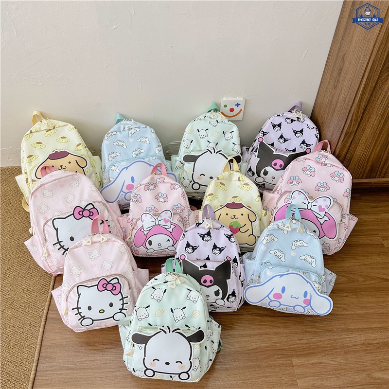 Sanrio Balo Đi Học Du Lịch Họa Tiết Hoạt Hình kuromi Đáng Yêu Cho Bé Trai Gái