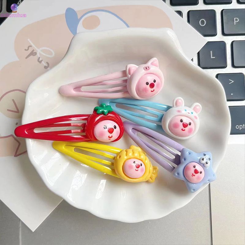 Miumiua🔮Kẹp Tóc Nhỏ Kiểu Hoạt LOOPY Hình Dễ Thương Ngọt Ngào Cho Học Sinh