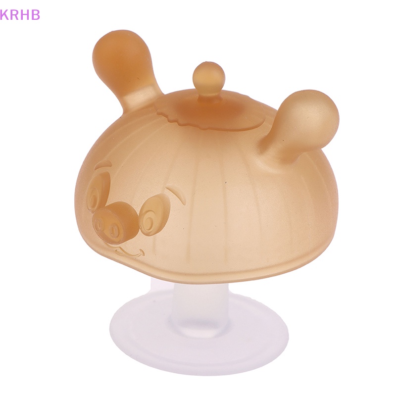 Đồ Chơi Gặm Nướu Hình Nấm Bằng silicone Dành Cho Trẻ Nhỏ Mới
