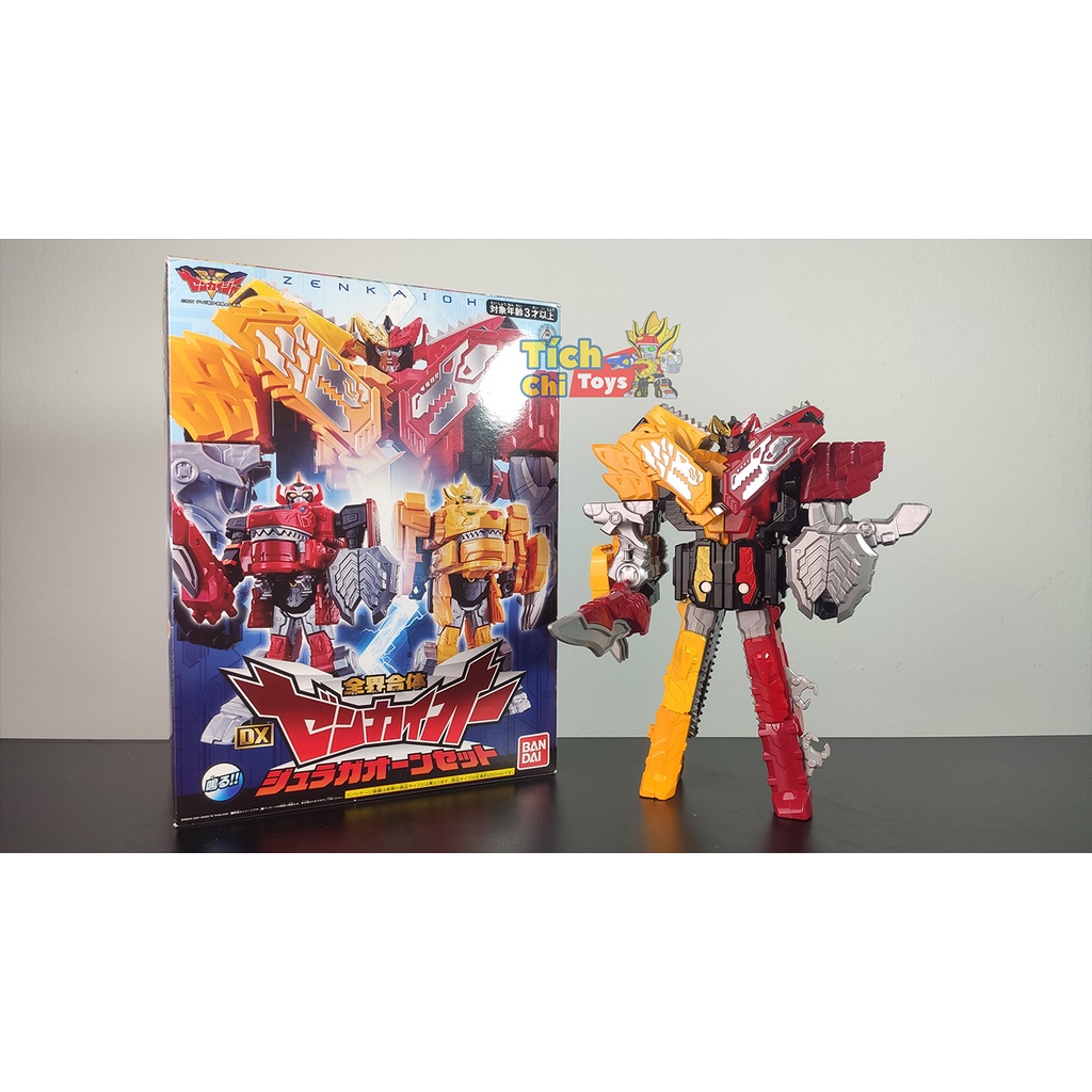 Mô hình DX Kikai Sentai Zenkaiger - Siêu Nhân Cơ Giới - Đồ Chơi Mô Hình Chính Hãng Nhật Bản - Bandai đẹp có tặng xe