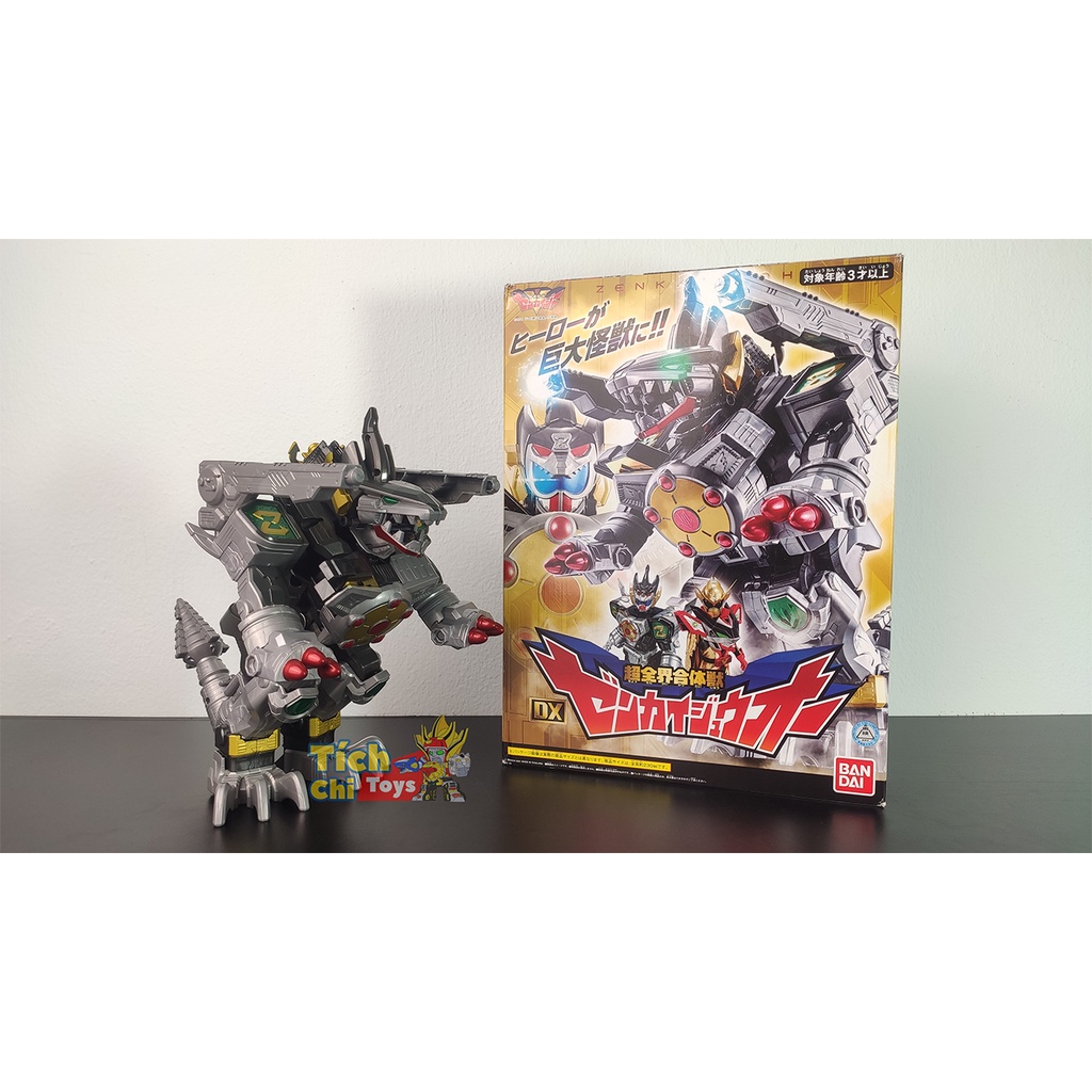 Mô hình DX Kikai Sentai Zenkaiger - Siêu Nhân Cơ Giới - Đồ Chơi Mô Hình Chính Hãng Nhật Bản - Bandai đẹp có tặng xe