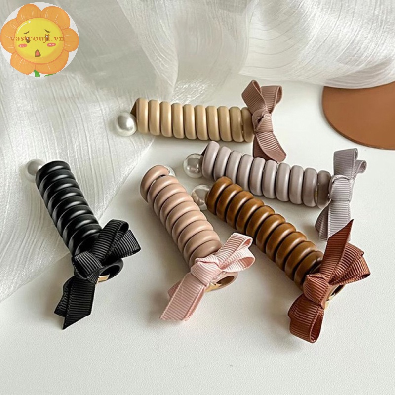 Vastji Dây Buộc Tóc Đuôi Ngựa Co Giãn Dành Cho Nữ vn