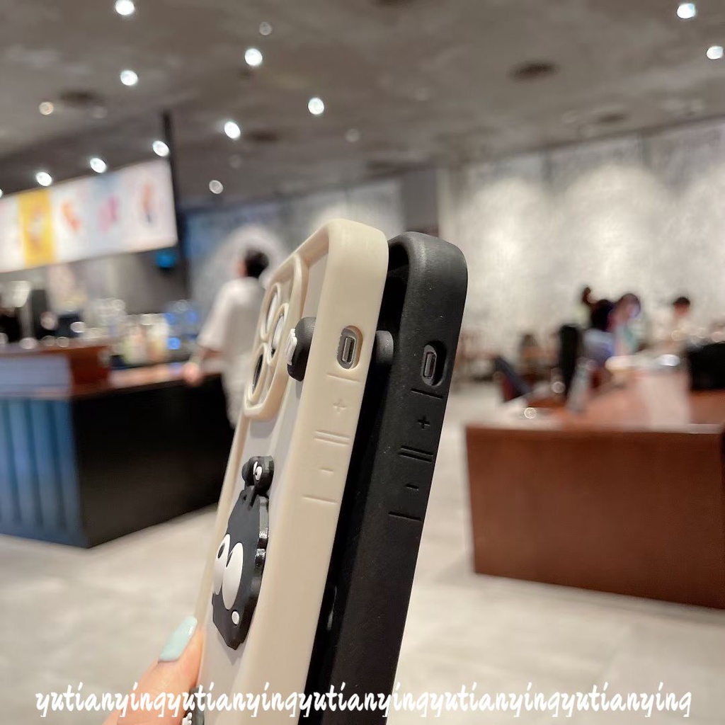 Hoạt Hình Ốp Điện Thoại Hình Búp Bê Đôi Mắt Thiên Thần 3d Cho iphone xr x xs max 15 11 12 14 13 11 pro max 7plus 7 6s 6 8 plus se 2020