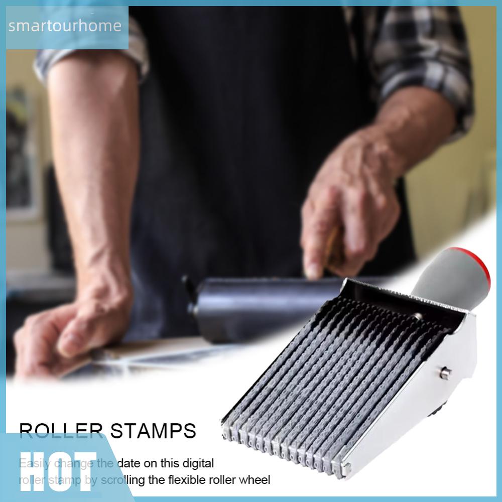 Con Dấu Lăn In Số 14 / 15 Ký Tự Trang Trí Nhà Cửa