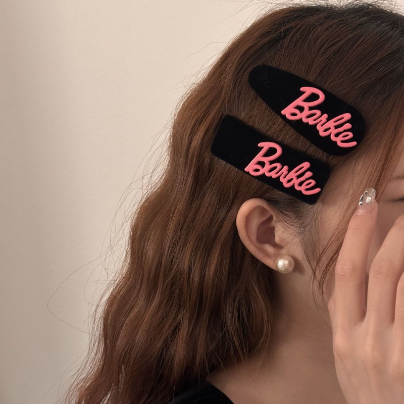 Mh Kẹp Tóc bb 2023 Hình Giọt Nước Bằng Nhung Phong Cách retro Thời Trang Cho Nữ y2k