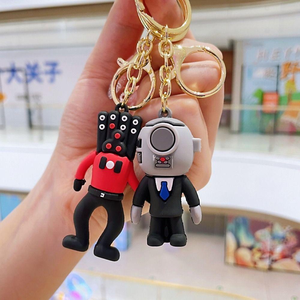 Shanhai Móc Khóa Hình Búp Bê Nam skibidi bop bop skibidi man skibidi Hoạt Hình Sáng Tạo