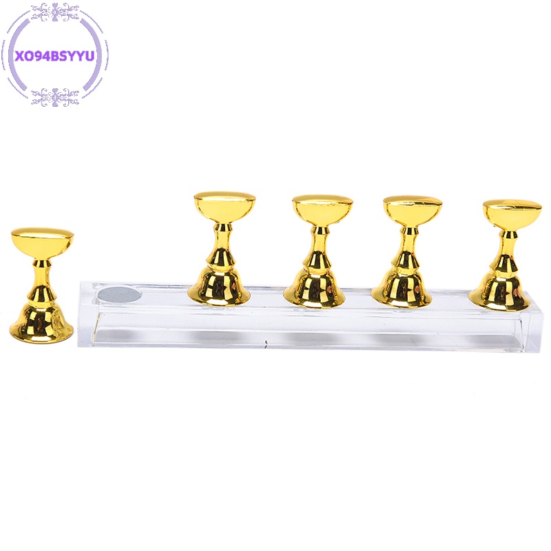 1 Bộ Giá Đỡ Trưng Bày Móng Tay Xo94Bsyu Bằng Nhựa acrylic Pha Lê vn