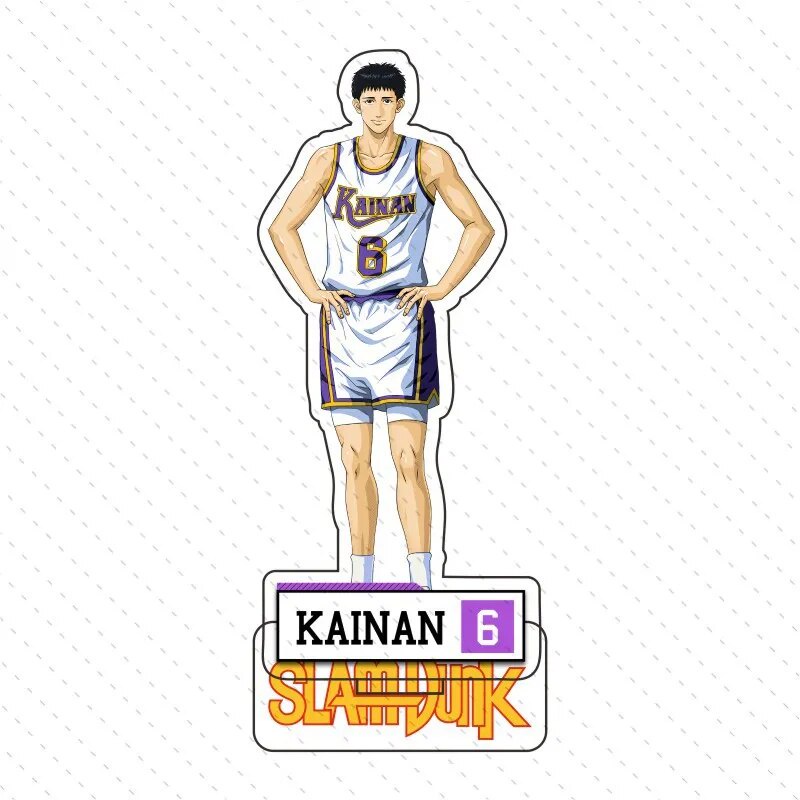 Mô hình Standee Kaede Rukawa Sakuragi Hanamichi Anime SLAM DUNK Role Acrylic Phụ kiện trang trí để bàn góc học tập