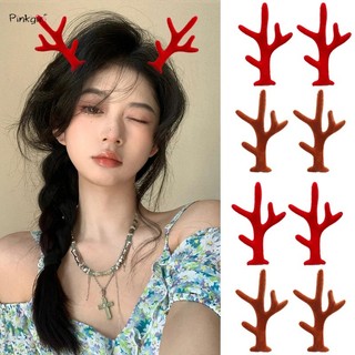 1 cặp kẹp tóc trang trí giáng sinh dễ thương diy