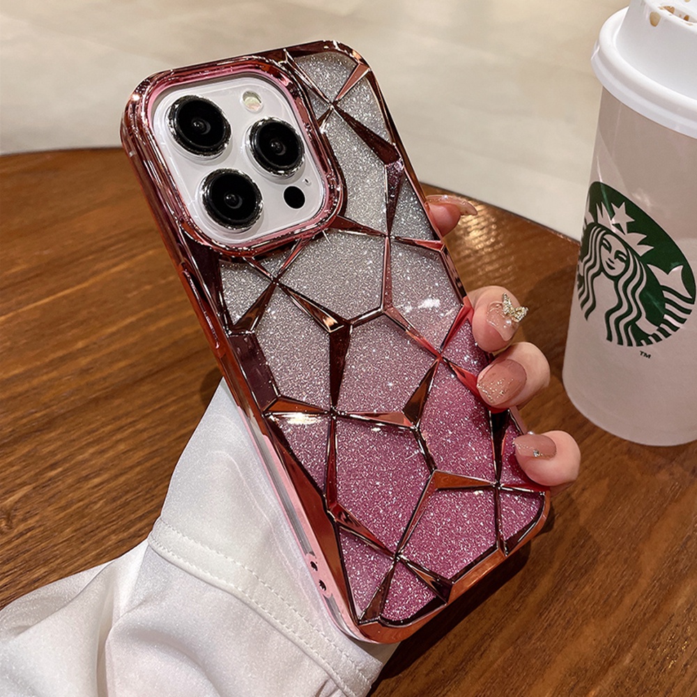 Sang Trọng Ốp Điện Thoại tpu Mềm Chống Rơi Chống Sốc Cho iphone 15 pro max 12 13 14 pro max 15