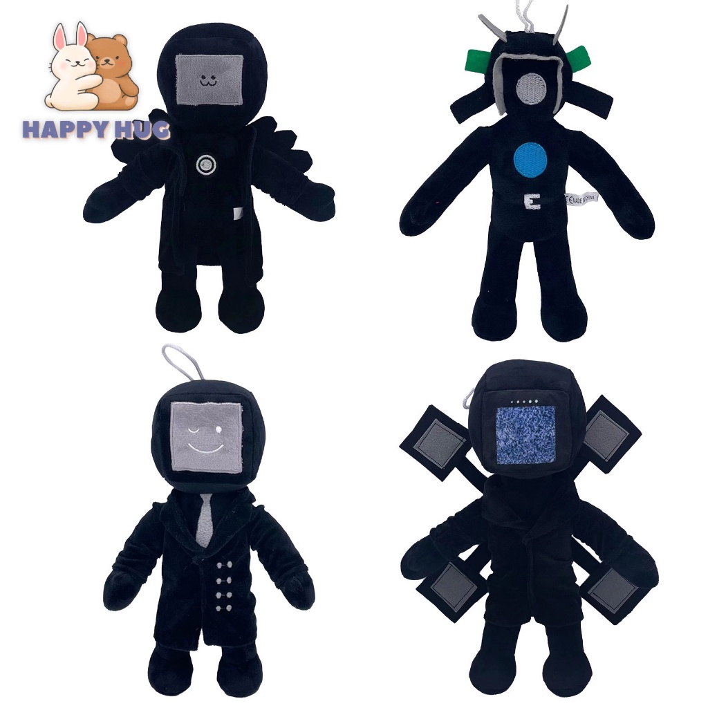 Gấu bông đồ chơi Skibidi Toilet Cameraman TV Man Titan Speakerman Siêu mới