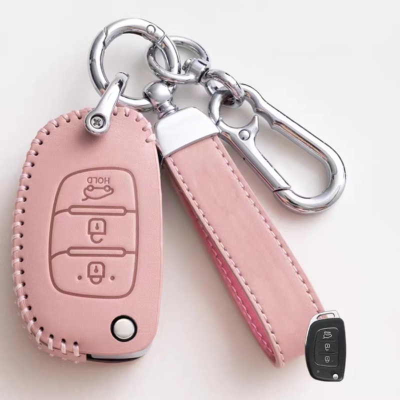 Bao Da Đựng Chìa Khóa Điều Khiển Từ Xa Cho Hyundai matrix getz accent Elantra atos i10 i20 i30 HB20 IX25 IX35 IX45 starex Ioniq Elantra