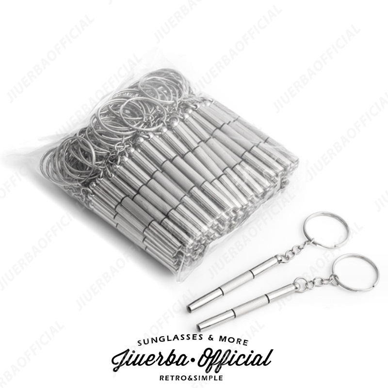 Tua vít mini JIUERBA bằng kim loại sửa mắt kính/ điện thoại đa dụng