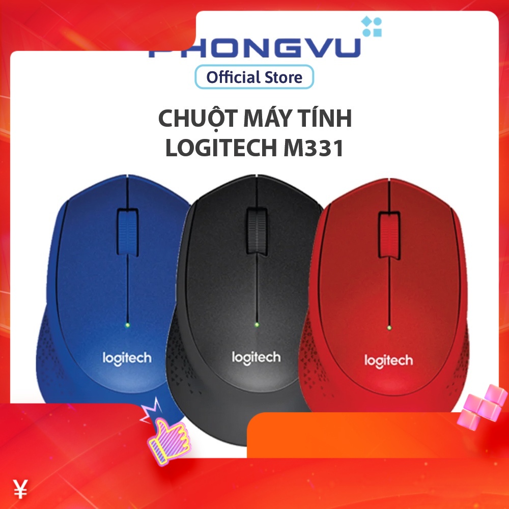 Chuột máy tính Logitech M330 - Bảo hành 12 tháng