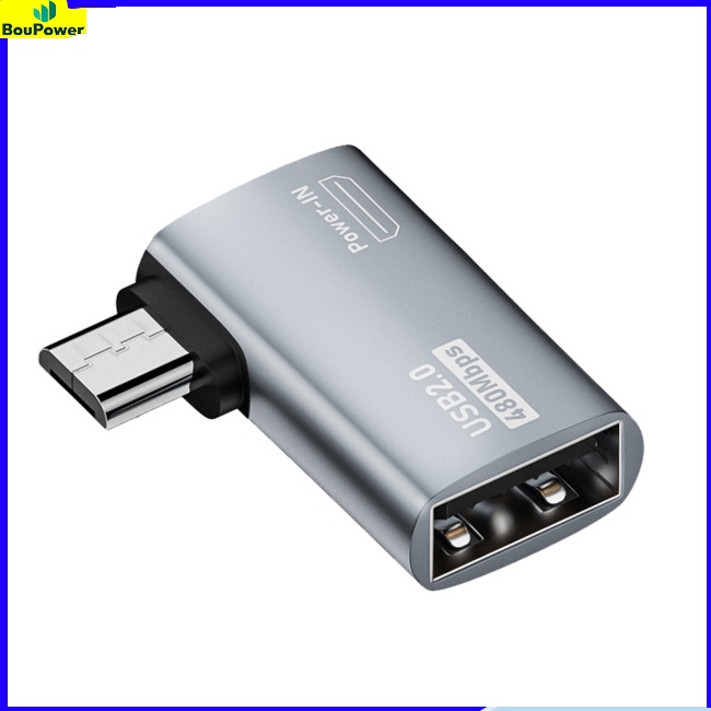 Boupower Dây Cáp Chuyển Đổi micro usb Sang usb otg Cho tv tablet pc smartphone Với micro usb