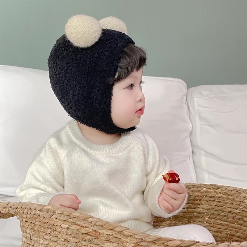 Mũ Trùm Đầu Giữ Ấm Tai Chất Lượng Cao Cho Bé