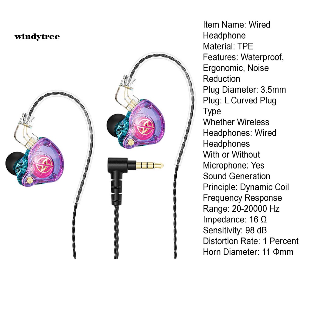 Tai Nghe Nhét Tai hifi Chống Thấm Nước Âm Thanh Nổi Sang Trọng 35mm