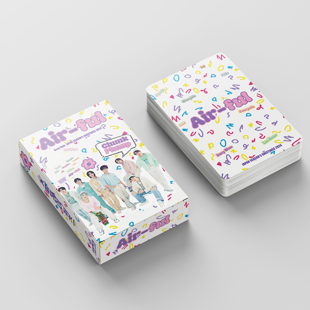 55 Tấm Ảnh lomo card Nhóm Nhạc straykids 2024