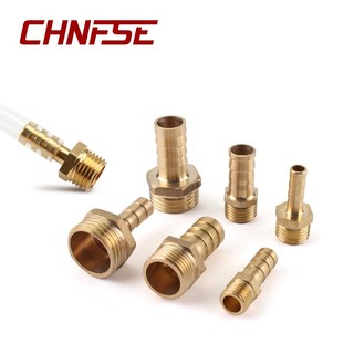 Khớp nối ống nước bằng đồng thau 1 / 8 "1 / 4" 3 / 8 "1 / 2" 6mm 8mm 10mm 12mm