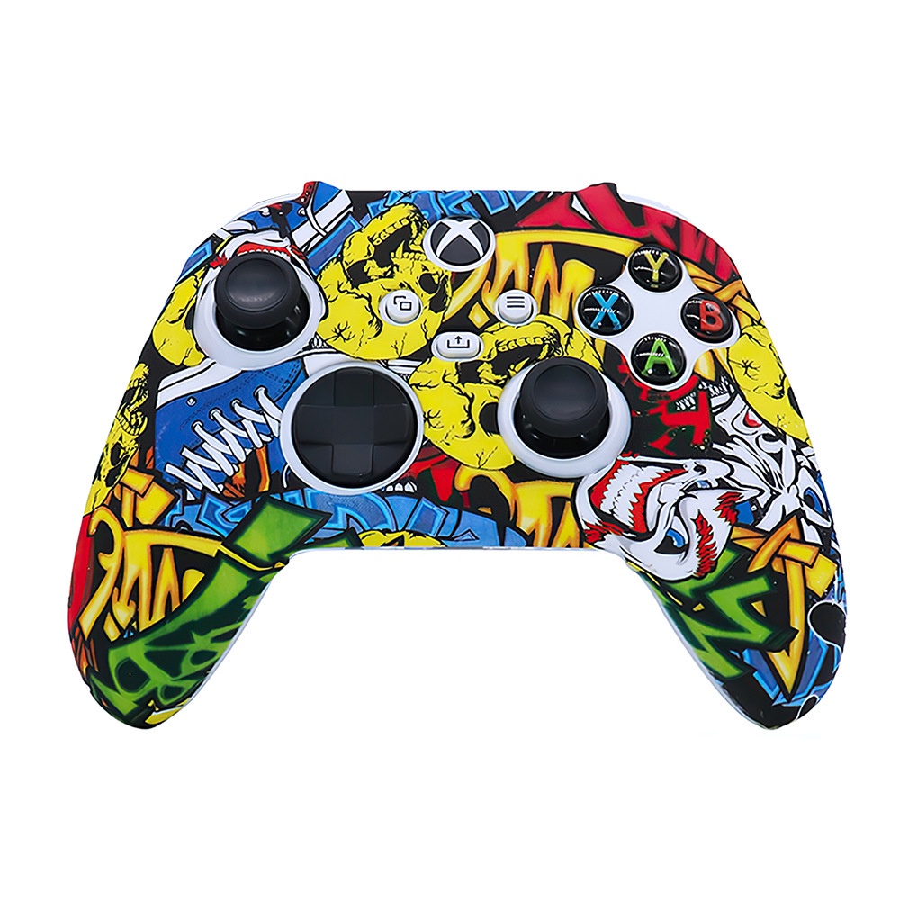 Vỏ Bọc Cao Su silicon Tay Cầm Chơi Game xbox one s / x Ngụy Trang