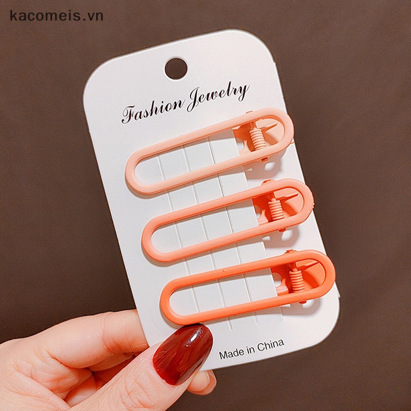 Kaimeisvn set 3 Kẹp Tóc Hợp Kim Xinh Xắn Cho Bé vn