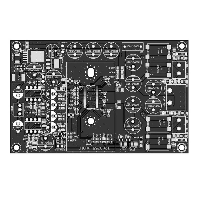 Bảng Mạch Khuếch Đại Công Suất Cao tpa3255 300w + 300w 2 0 Kênh