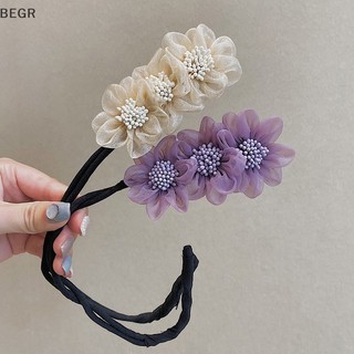 Băng Đô Cài Tóc Chất Liệu chiffon Cho Nữ