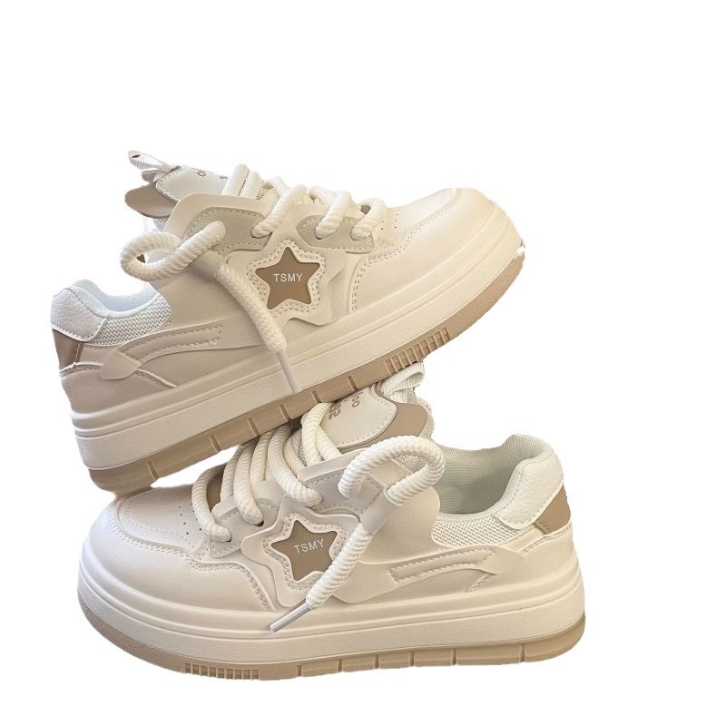 STREET STUDIO giày thể thao nữ giày sneaker nữ Thoáng Khí 2023 hot trend Phong cách đơn giản Đàn hồi tốt Hợp thời Thoáng khí FYD23A0OE4 42Z231020