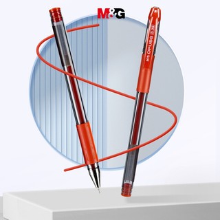 1 bút mực gel ngòi bút 0.38 thân đỏ