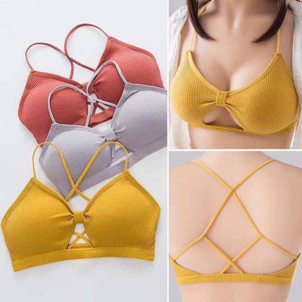 Áo Lót Nâng Ngực Không Dây Kiểu Dáng Dễ Thương Quyến Rũ Cho Nữ