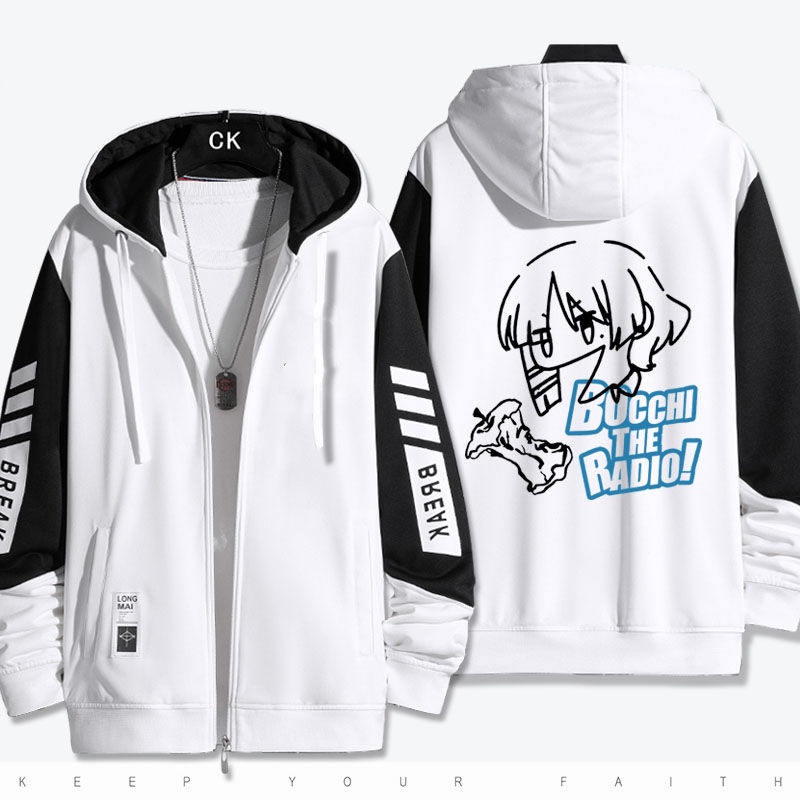 BOCCHI THE ROCK! Anime around Yamada Ryo Two-Dimensional co-branded jacket jacket men and women fall and winter clothes