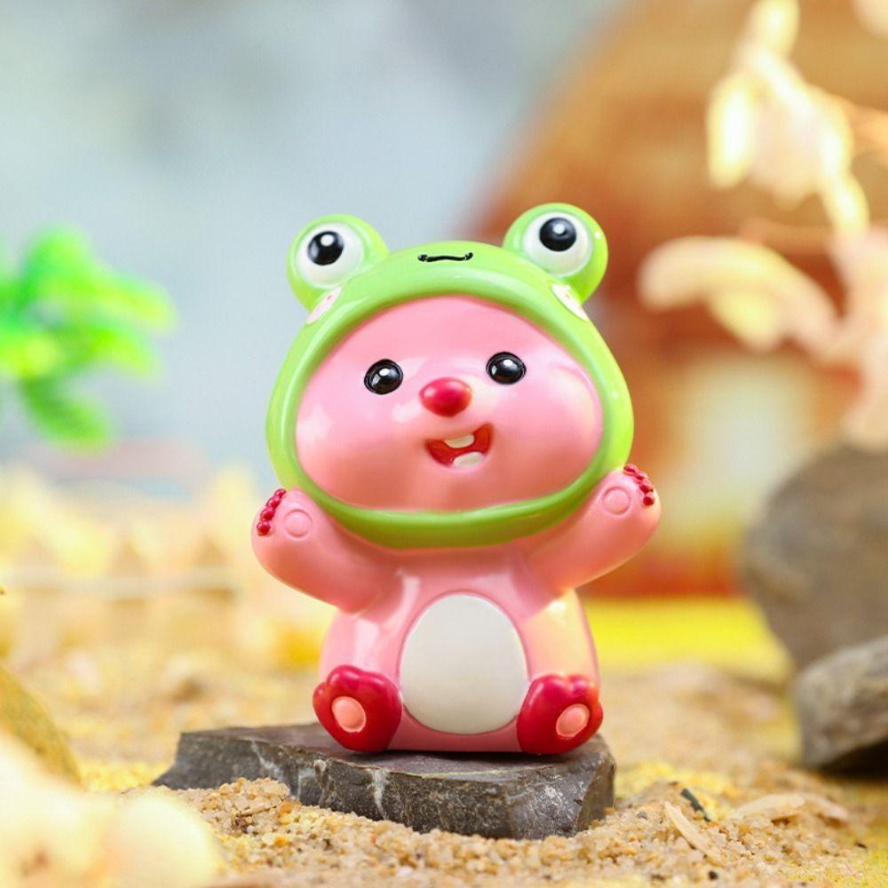 Hộp Quà Tặng Đồ Chơi Mô Hình Nhân Vật anime kawaii gogoup loopy Bằng Nhựa resin
